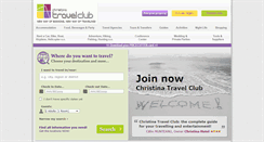 Desktop Screenshot of christinatravelclub.org